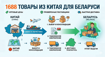1688 товары из Китая для Беларуси