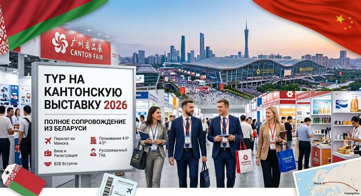 Тур на Кантонскую выставку 2026 — полное сопровождение из Беларуси